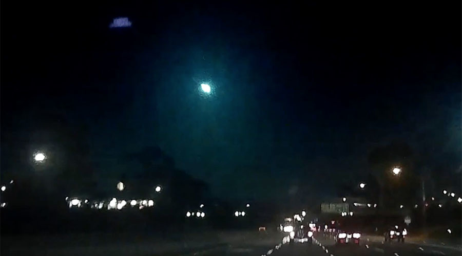 ‘First human videobombed by fireball’: Shooting meteor filmed over ...