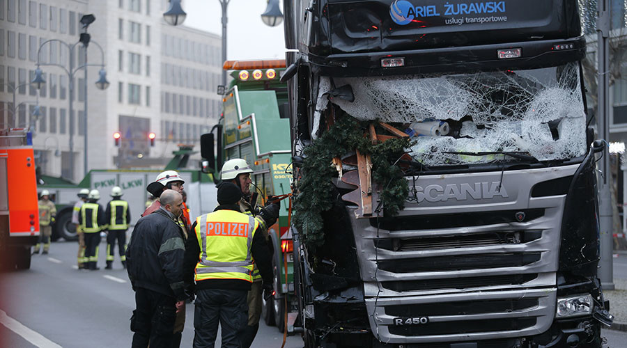 Can Concrete Barriers Protect Against Truck S Germans Stage Can Concrete Barriers Protect Against Truck S Germans Stage Crash Test To Find Out