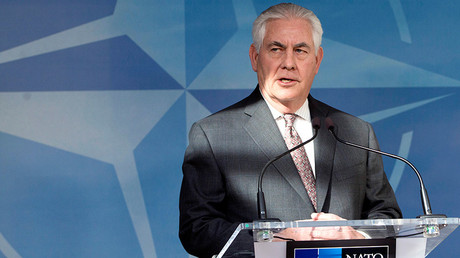Moscow slams NATO’s traditional anti-Russia ‘ritual dance’ featuring debutant Tillerson