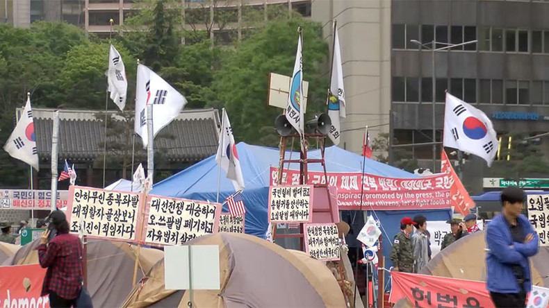 S. Korean ultranationalists attack Ruptly’s producer in Seoul
