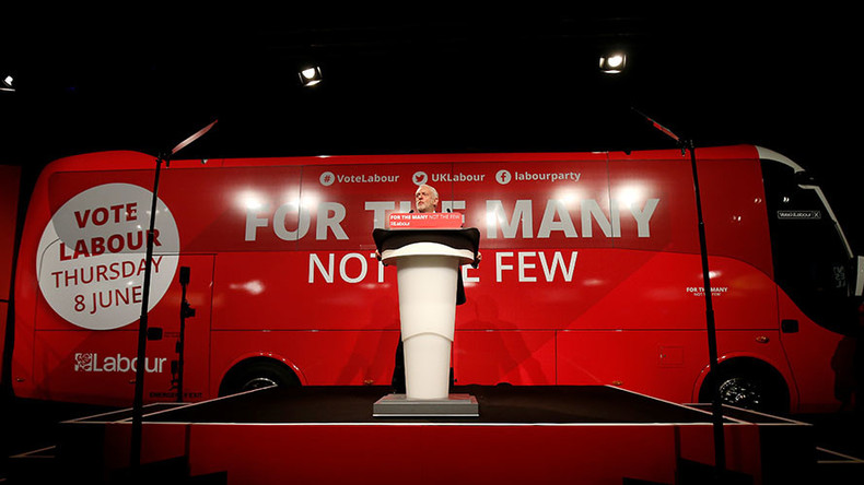 ‘We have 4 weeks to ruin their party’: Fighting talk as Labour launches battle bus