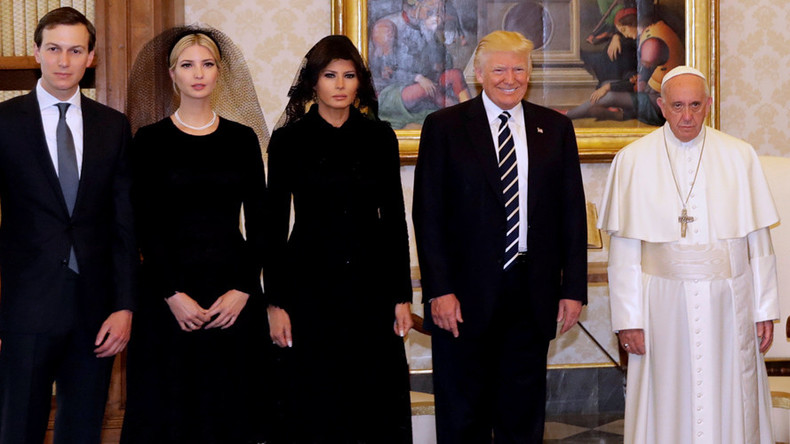 Pope denies Trumps ‘white privilege’ during visit (PHOTO)