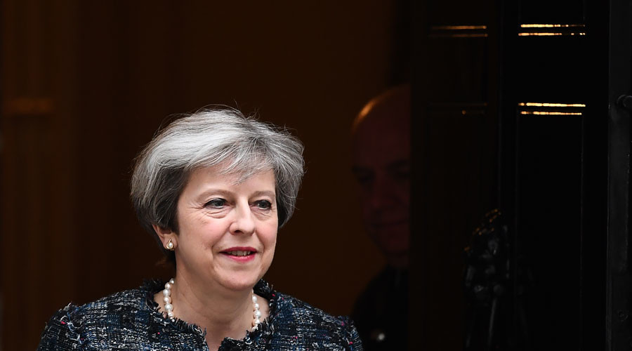 Theresa May confronted by voter with learning difficulties furious about benefit cuts (VIDEO)