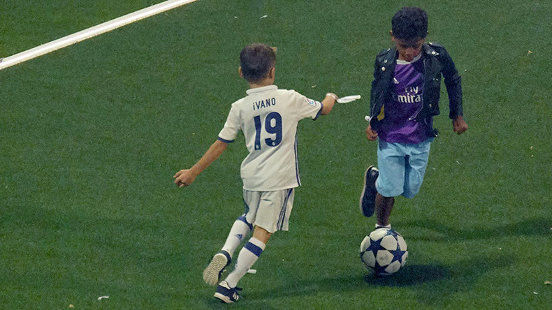 Runs In The Family Cristiano Ronaldo Jr Displays Dazzling Dribbling Skills At Ucl Final Rt Sport News