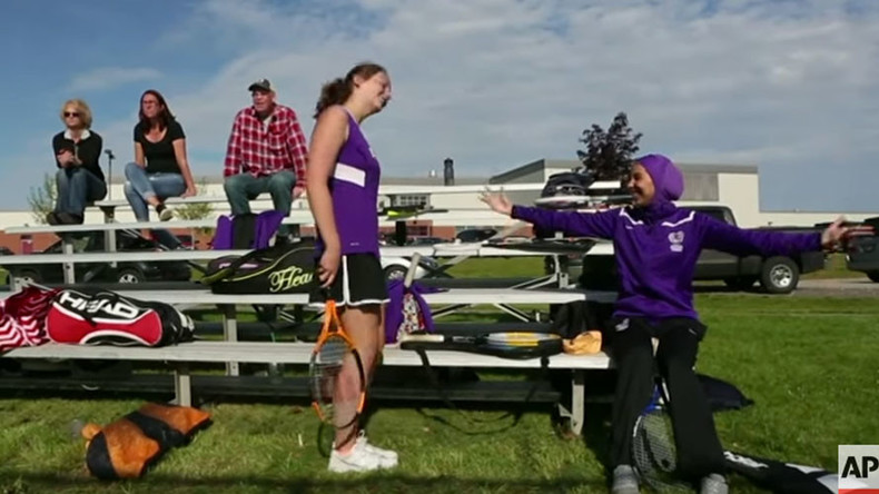 US high school introduces ‘sporty hijabs’ for female Muslim athletes