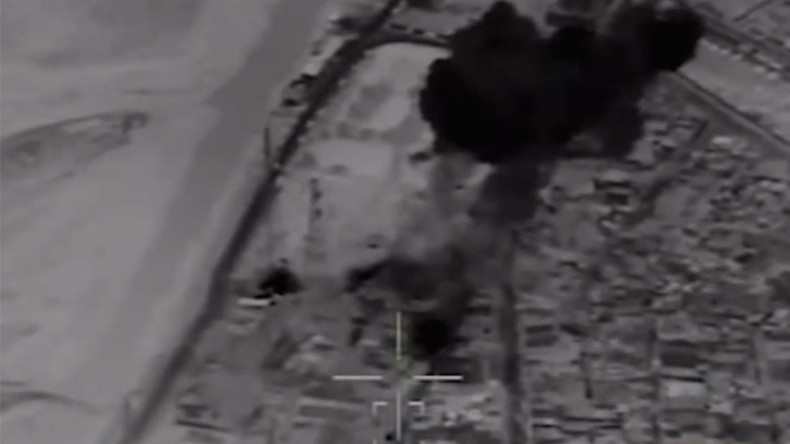 Drone Footage Shows Iranian Missiles Striking ISIS Targets In Syria ...