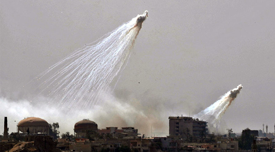 US-led coalition’s white phosphorus use in Mosul ‘not within int’l legal framework’ – rights groups