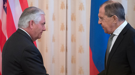  Russian Foreign Minister Sergei Lavrov and US Secretary of State Rex W. Tillerson © Sergey Guneev