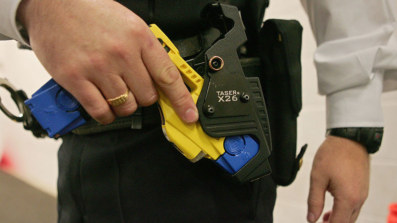Police officer charged for ‘tasering force’s own race relations advisor’ (VIDEO)
