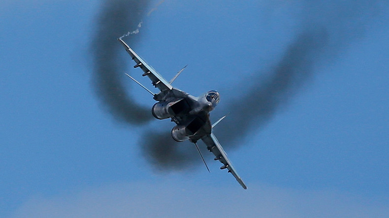 MiG-29 Fighter Pilot Ejects From Flaming Jet During Disastrous Take-off ...