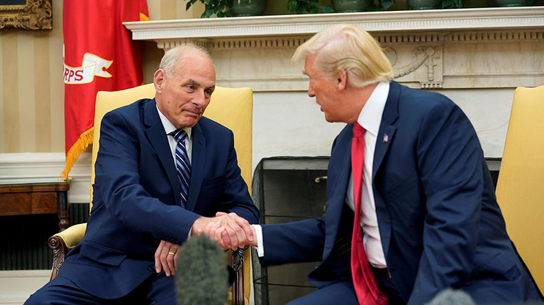 Trump’s new White House chief of staff sworn in
