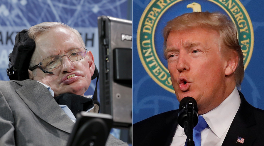 Stephen Hawking: Trump’s Climate Policy Could Turn Earth Into Hothouse ...