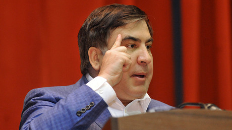Fugitive ex-Georgian leader Saakashvili recaptured in Kiev after supporters helped him break free