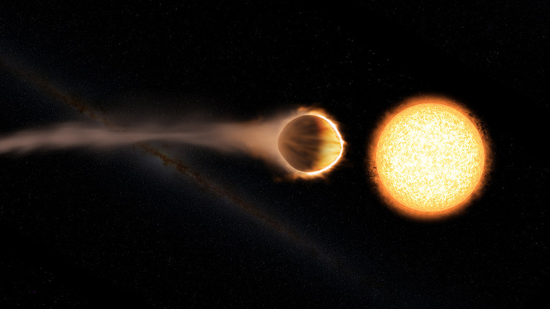 ‘Glowing’ water in exoplanet’s atmosphere discovered by NASA (VIDEO)