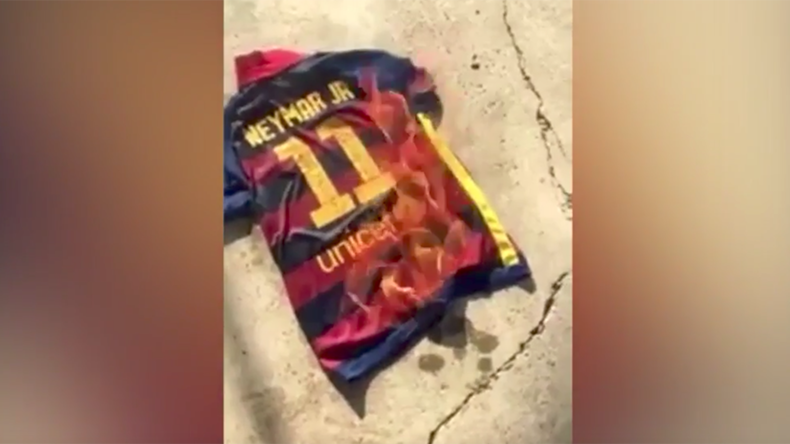 neymar barcelona shirt