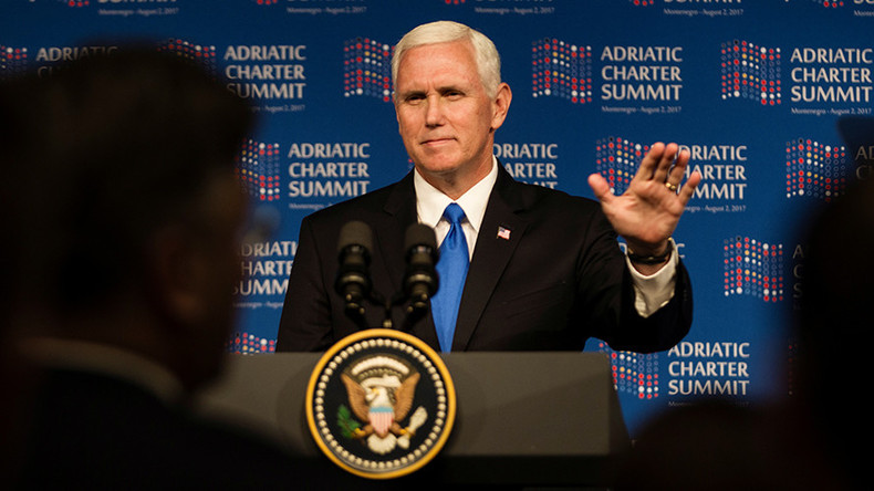 In Balkans speech, Trump’s VP pledges allegiance to the swamp