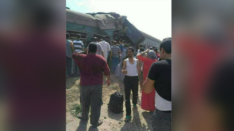 49 killed, dozens injured as trains collide in Alexandria, Egypt (VIDEO, PHOTOS)