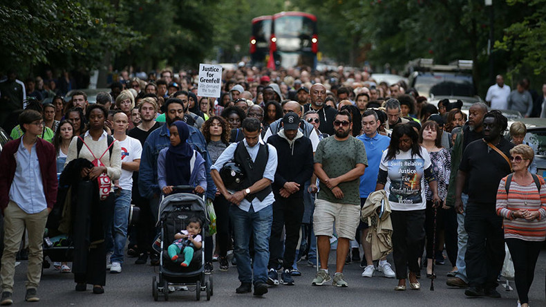Grenfell fire, 2 months on: Inquiry begins as hundreds hold silent march for victims