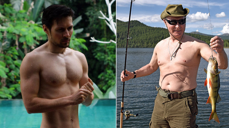 #PutinShirtlessChallenge: Topless torso flash mob goes viral