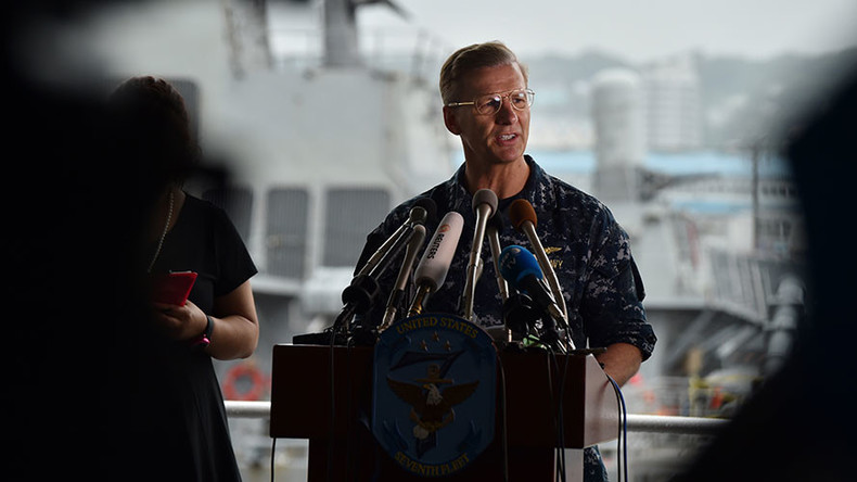 Navy removes 7th Fleet commander over ‘loss of confidence’ after McCain collision
