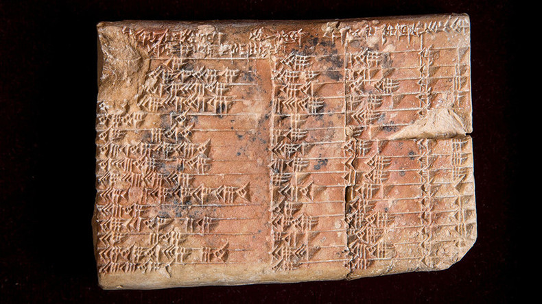 Sine of the times: Mysterious 3,700yo tablet reveals ancient Babylonian trigonometry (VIDEO)