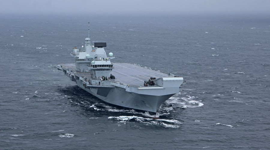 Largest UK Navy carrier security under review after amateur lands drone on deck undetected