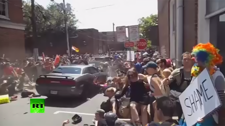 Moment of fatal car rampage at Charlottesville protest (EXTREMELY GRAPHIC VIDEO)