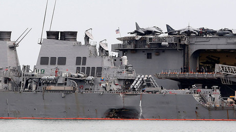 Remains of sailors found in flooded compartment of USS John McCain – US Navy
