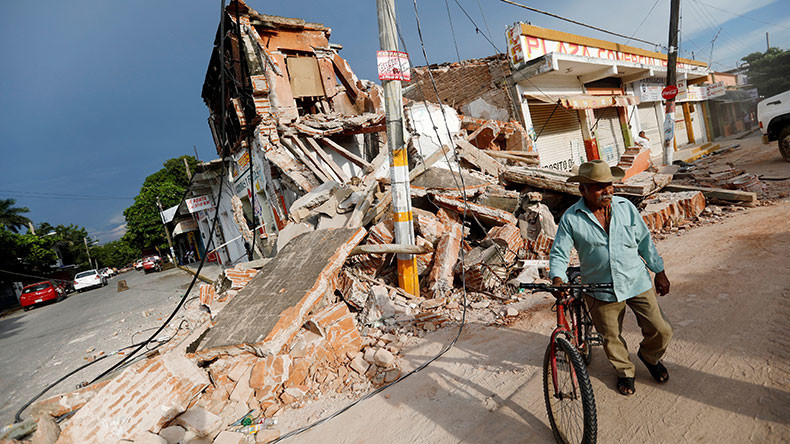 Aftermath of ‘worst’ in a century Mexico earthquake — RT In vision