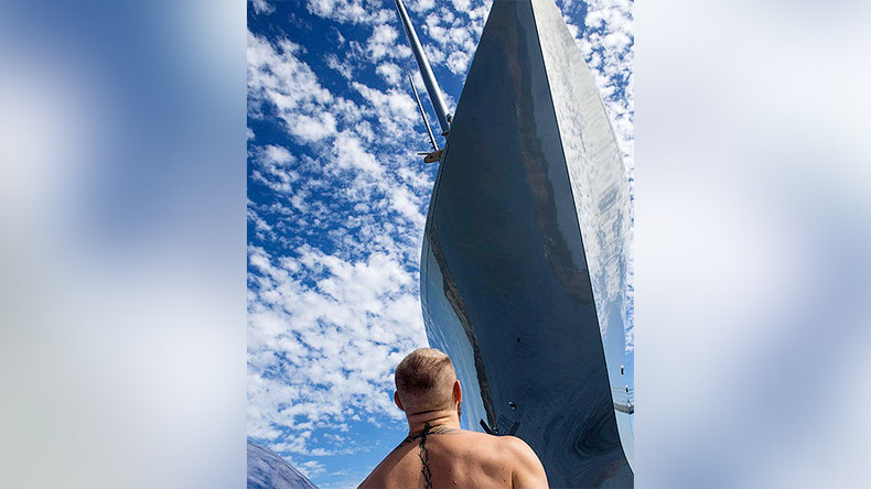 ‘Out of a Bond film’: Conor McGregor stunned by Russian billionaire’s £360mn yacht (PHOTOS)