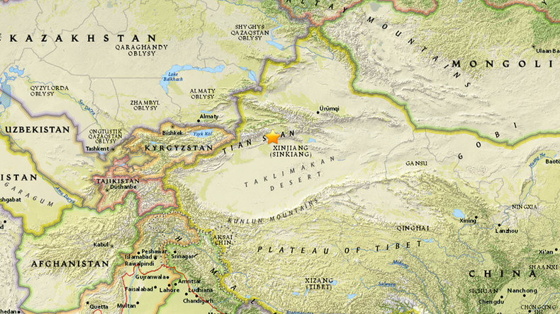 5.7-magnitude earthquake strikes northwestern China