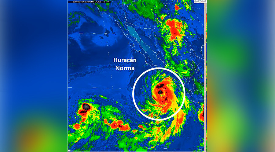 Tropical storm warning for Baja California as Hurricane Norma nears
