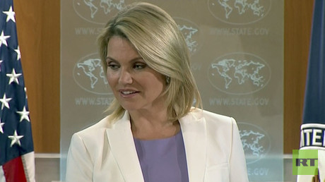 ‘Are you working for RT?’: State Dept’s Nauert to reporters asking about diplomatic row with Russia