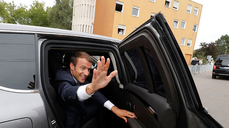 French President Emmanuel Macron © Philippe Wojazer