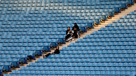 Saudi Arabia women attend a rally to celebrate the 87th annual National Day of Saudi Arabia in Riyadh, Saudi Arabia September 23, 2017 © Faisal Al Nasser