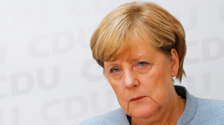 Christian Democratic Union CDU party leader and German Chancellor Angela Merkel  © Kai Pfaffenbach