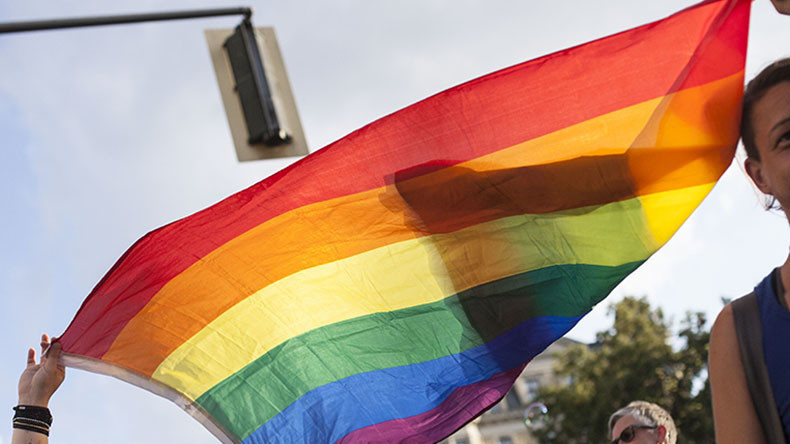 Brawl between transgender activists and feminists leaves police searching for suspects