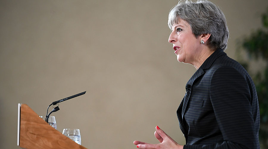 Las Vegas attack: Theresa May hopes US will be shocked into rethinking gun laws