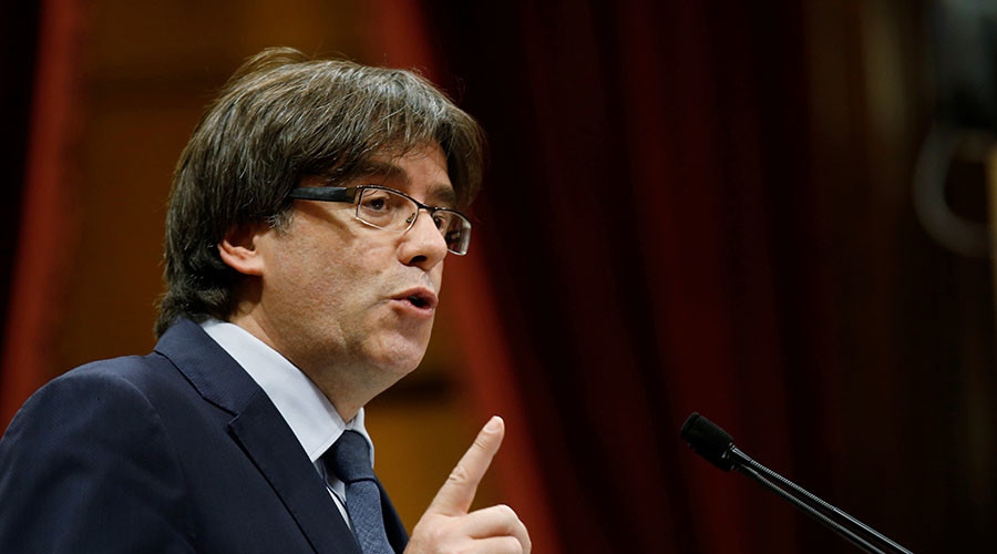 Catalan leader addresses regional parliament for first time since referendum (WATCH LIVE)