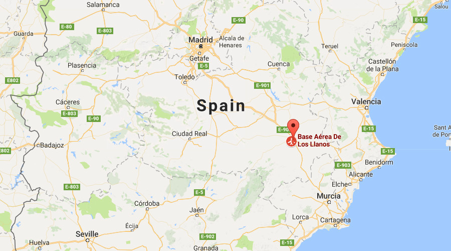 Military plane crashes in south-eastern Spain, casualties unclear – Def. ministry (VIDEOS, PHOTO)
