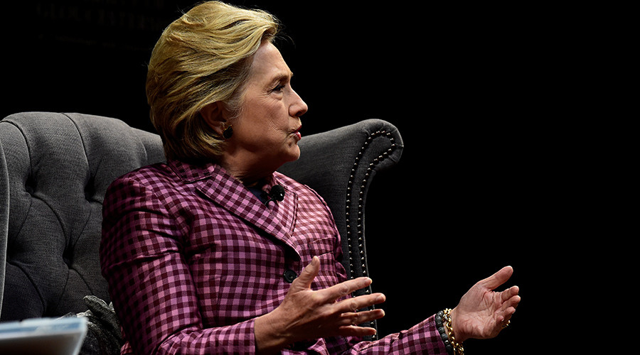 Book tour karma? Clinton compares ‘Russian meddling’ to 9/11, falls & breaks toe