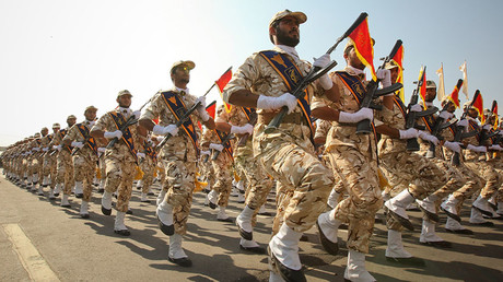 Members of the Iranian revolutionary guard. © Reuters