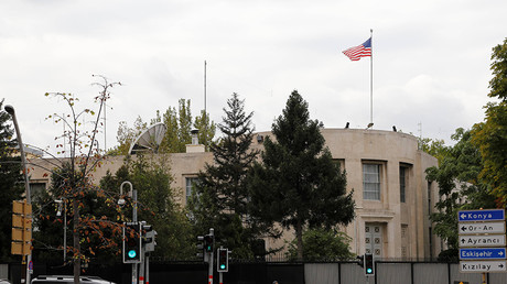 General view of the U.S. Embassy in Ankara © Qin Yanyang / Global Look Press