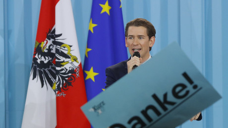 Top candidate of the People's Party (OeVP) Sebastian Kurz © Leonhard Foeger