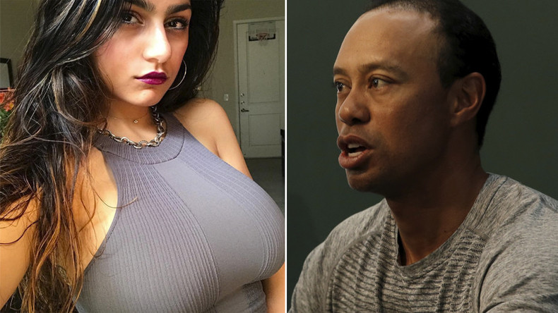 PornHub Star Mia Khalifa Blasts Tiger Woods Planne