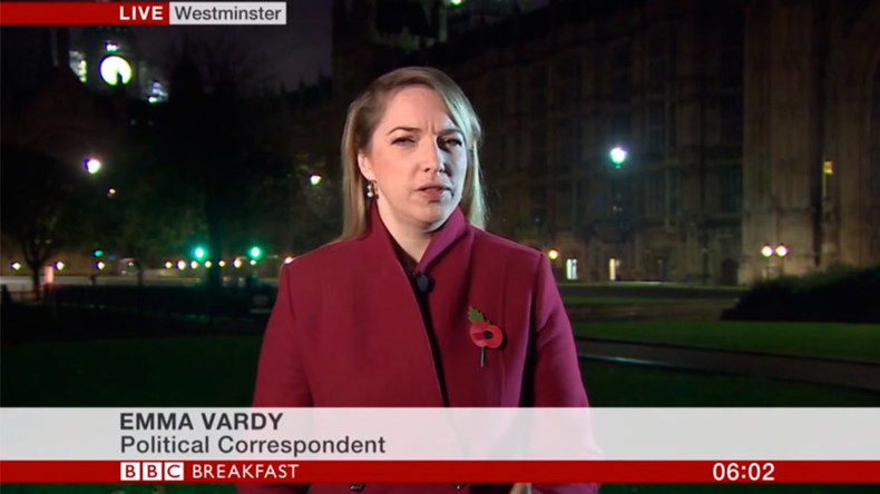 إيما فاردي مراسلة BBC تتعرض لـ مقلب