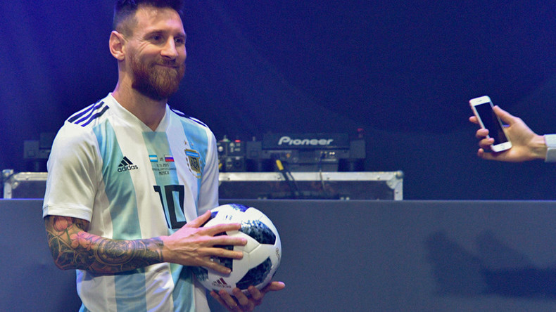 Messi launches official Russia 2018 World Cup ball in Moscow