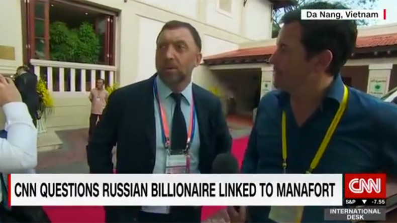 Get Lost Please Moment Russian Tycoon Brushes Off Cnn Reporter