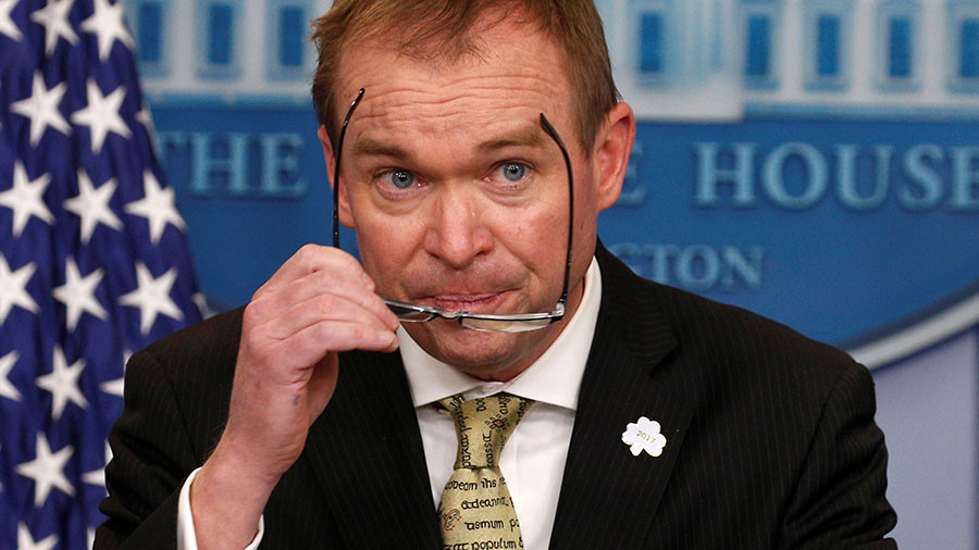Mulvaney immediately issues 30-day hiring freeze at consumer watchdog