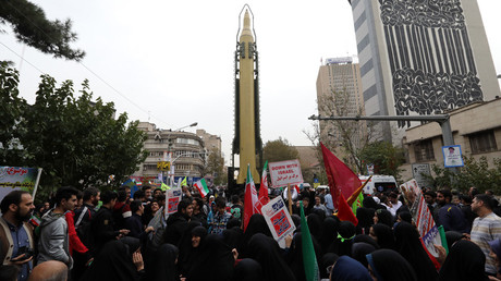 Missile display & Trump’s effigies burning: Tehran marks US embassy takeover 